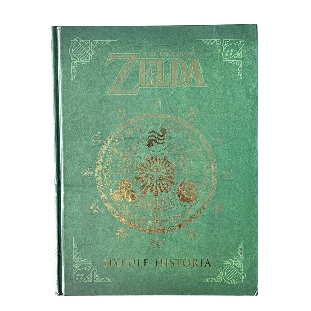 The Legend of Zelda: Hyrule Historia Hardcover Book The Goddess Collection